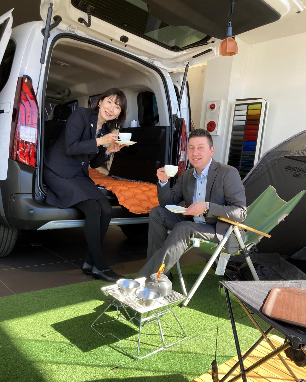 リフターは、キャンプに最適な車です🏕