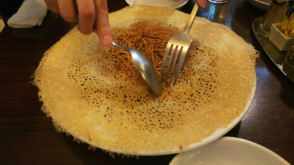 中華街にて