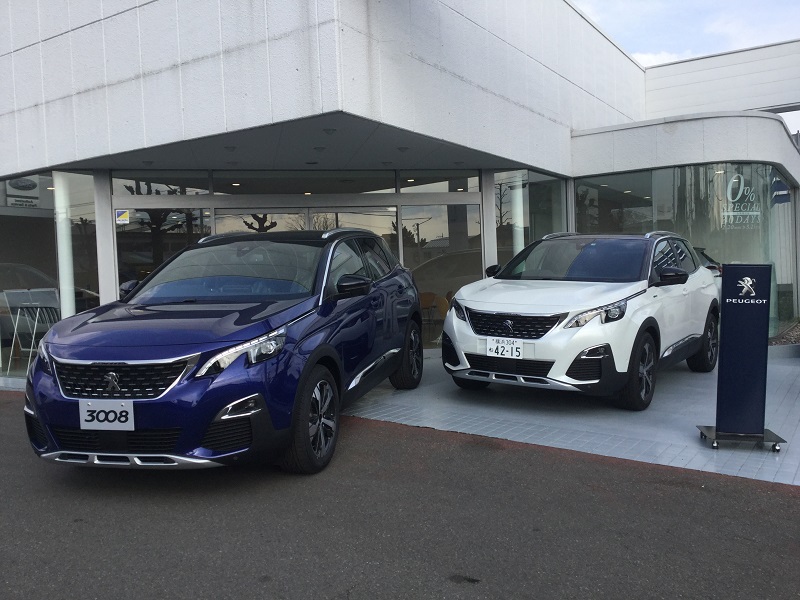 Peugeot3008有ります