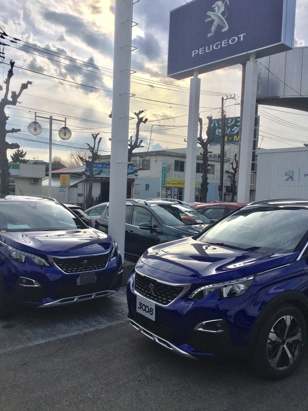 Peugeot3008有ります