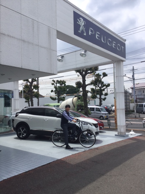 自転車でGO!!