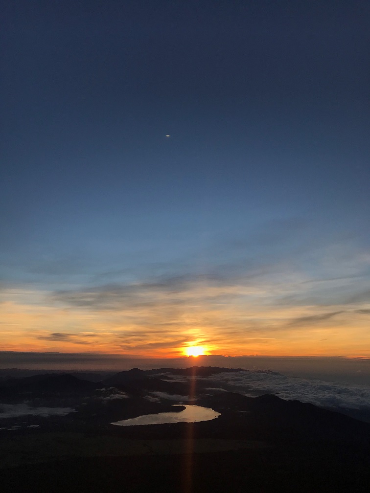 富士山　登頂