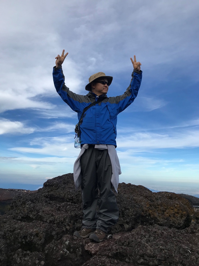 富士山　登頂