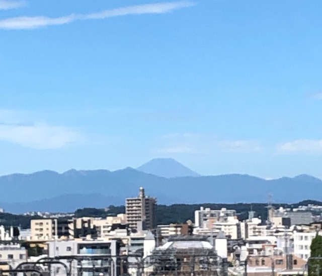 夏の富士山